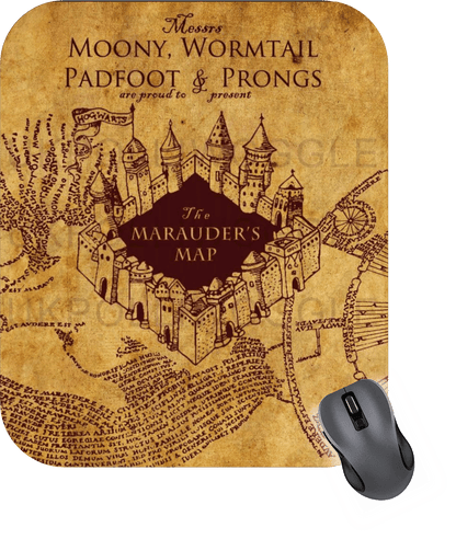 PADMOUSE MAPA DEL MERODEADOS HARRY POTTER