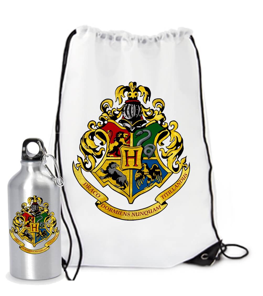 COMBO TULA TERMO HOGWARTS ESCUDO