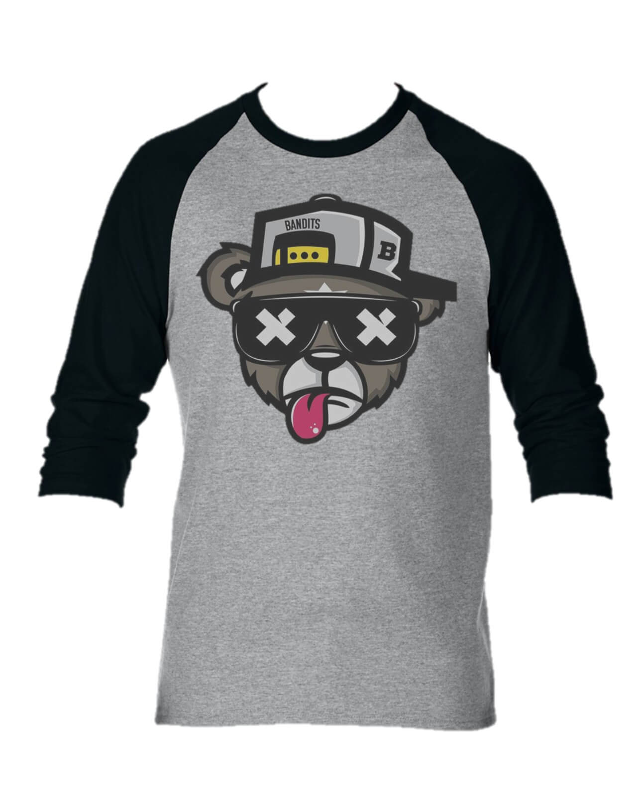 CAMISETA OSO RAP CAMIBUSO MANGA LARGA