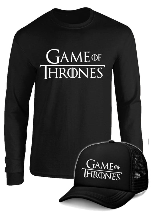 CAMIBUSO GAME OF THRONES MANGA LARGA CON GORRA