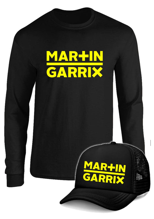 CAMIBUSO MARTIN GARRIX MANGA LARGA CON GORRA