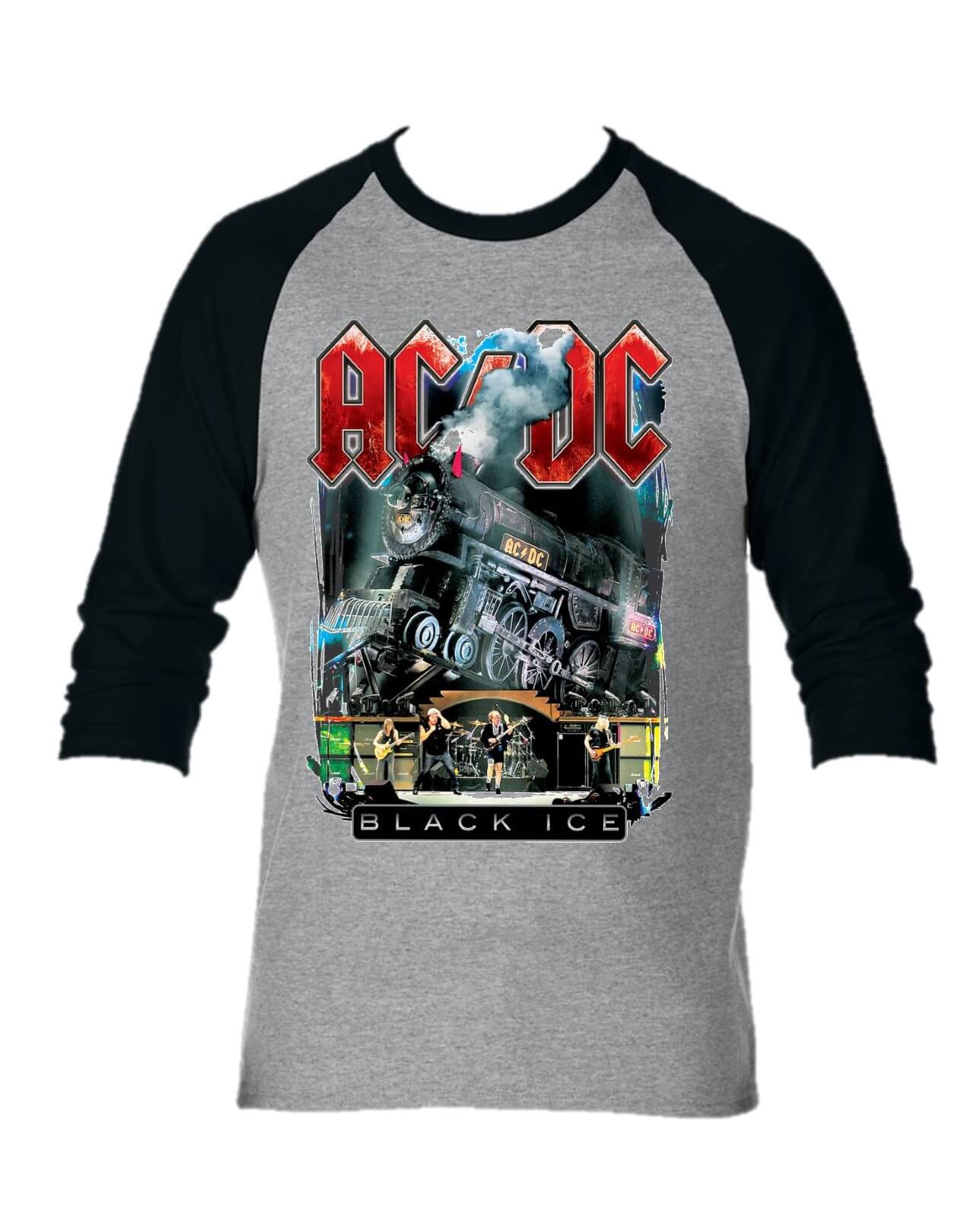 CAMISETA ACDC ROCK CAMIBUSO MANGA LARGA