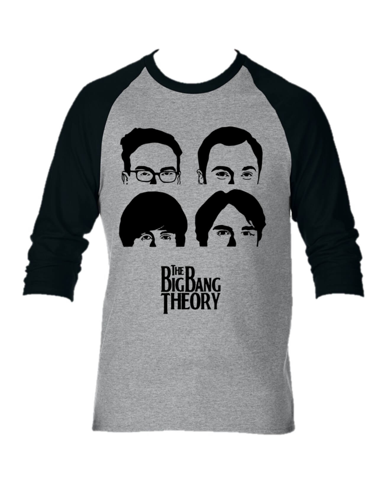 CAMISETA THE BIG BANG THEORY CAMIBUSO MANGA LARGA