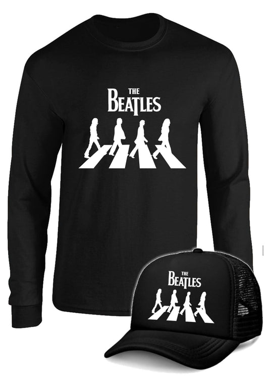 CAMIBUSO THE BEATLES MANGA LARGA CON GORRA