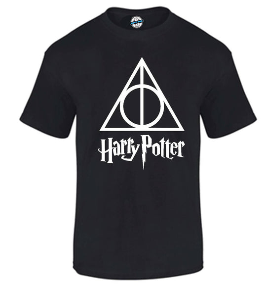 CAMISETA HARRY POTTER  RELIQUIAS DE LA MUERTE HOMBRE