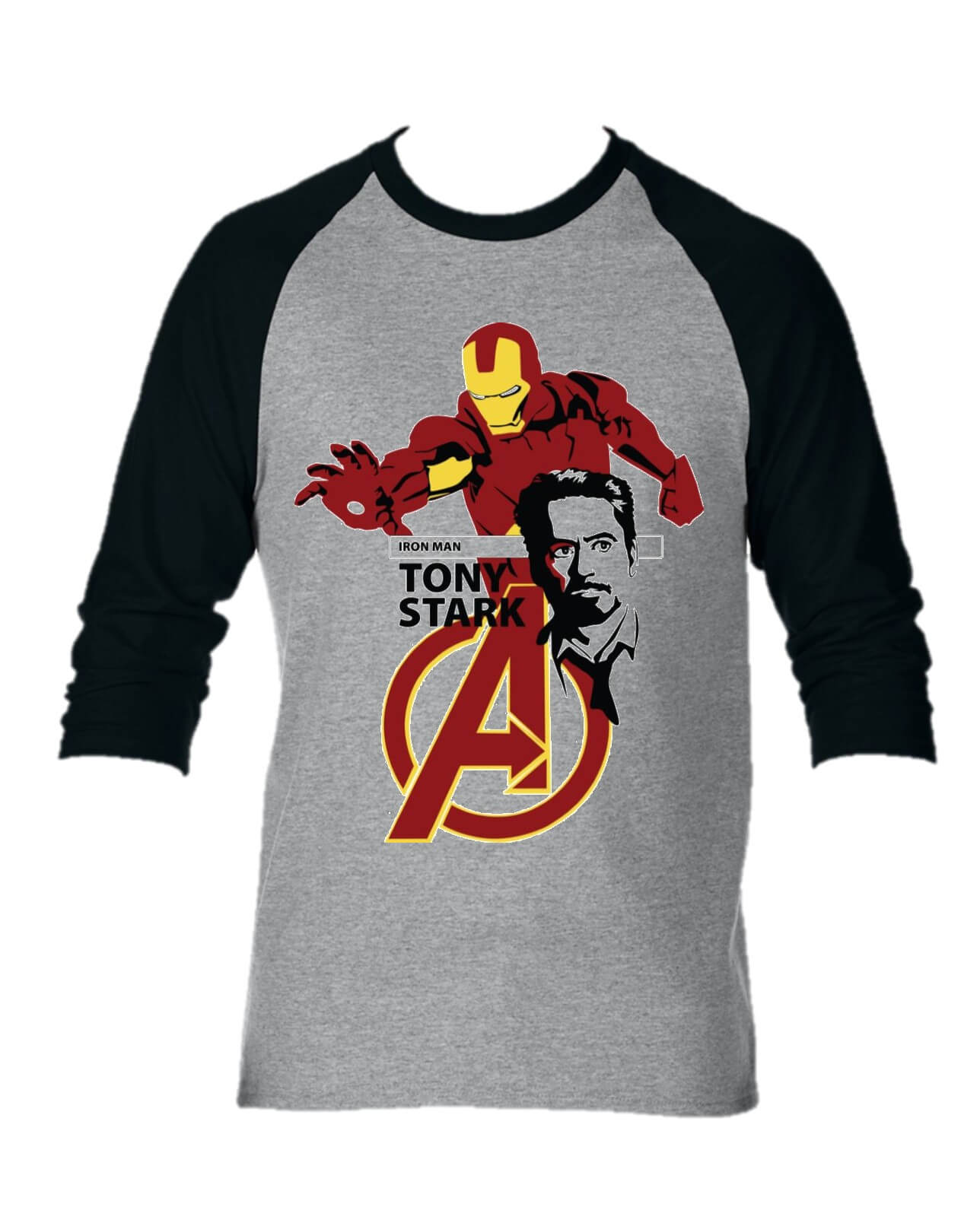 CAMISETA IRON MAN AVENGERS CAMIBUSO MANGA LARGA