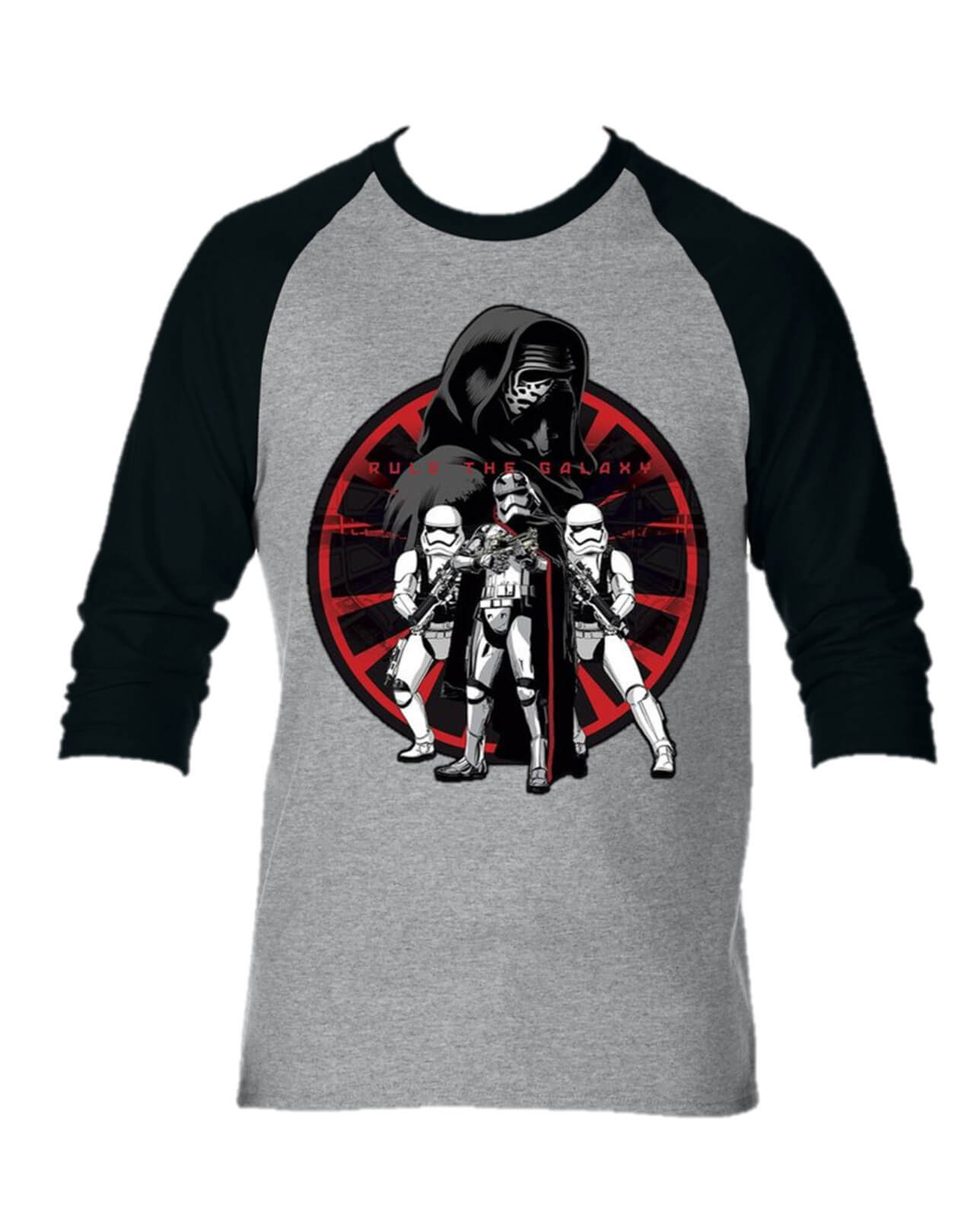 CAMISETA STAR WARS RULE THE GALAXY CAMIBUSO MANGA LARGA