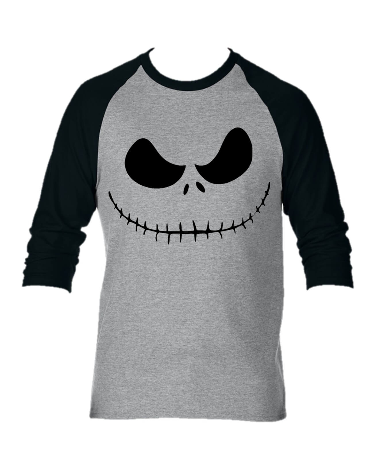 CAMISETA JACK SKELLINGTON CAMIBUSO MANGA LARGA