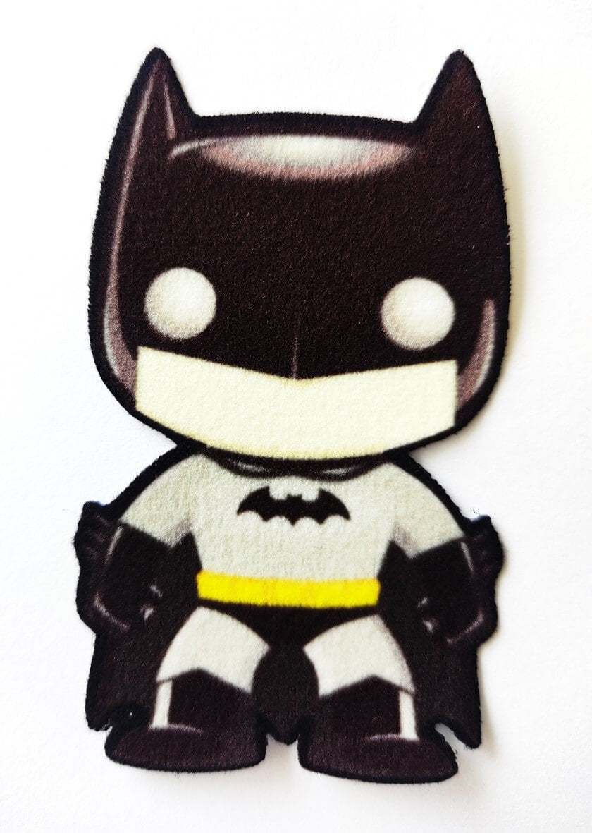 PARCHE TEXTIL BATMAN TEXTIL PEGA CON PLANCHA