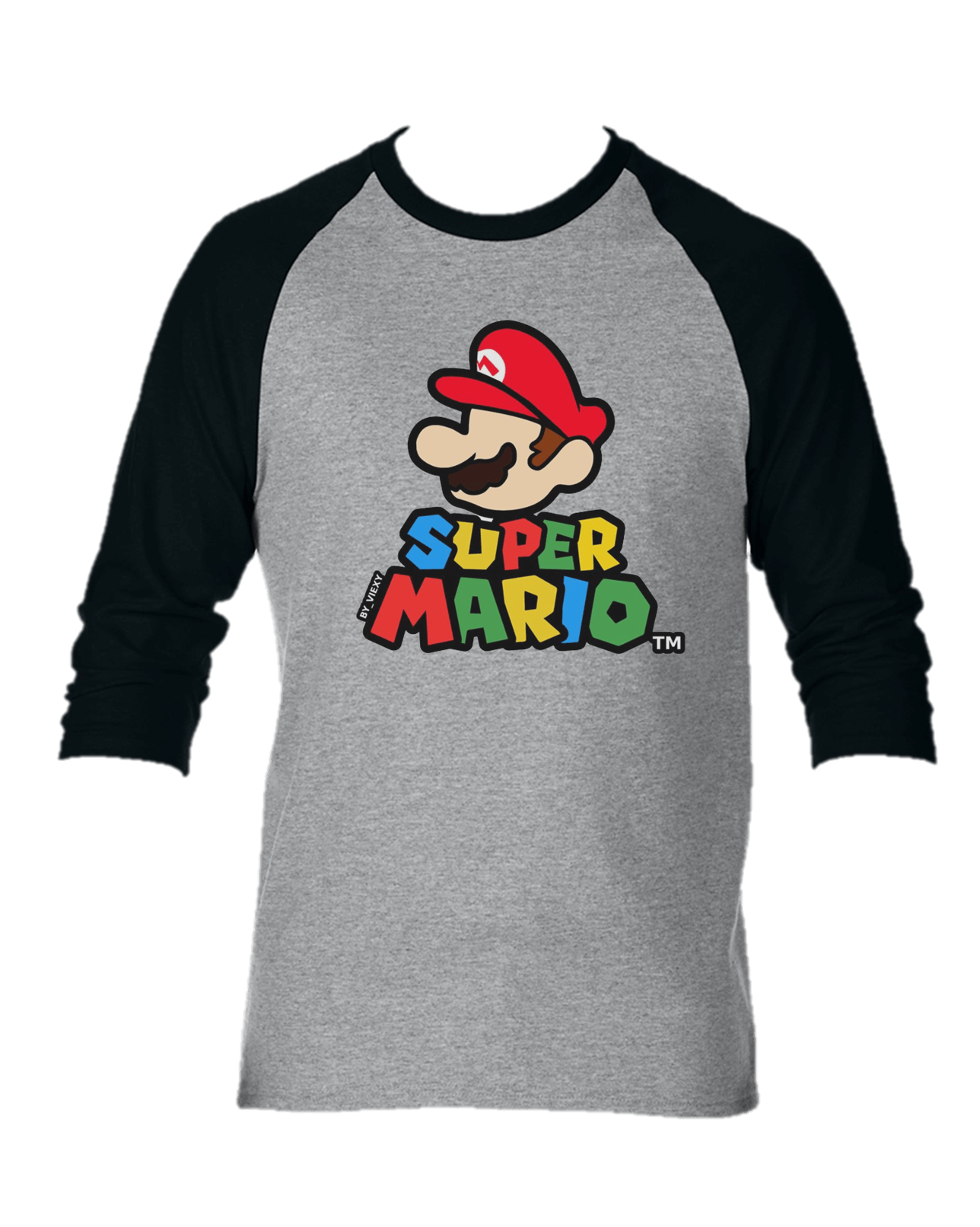 CAMISETA SUPER MARIO CAMIBUSO MANGA LARGA