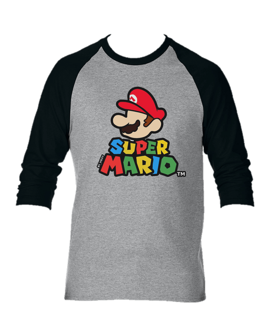 CAMISETA SUPER MARIO CAMIBUSO MANGA LARGA