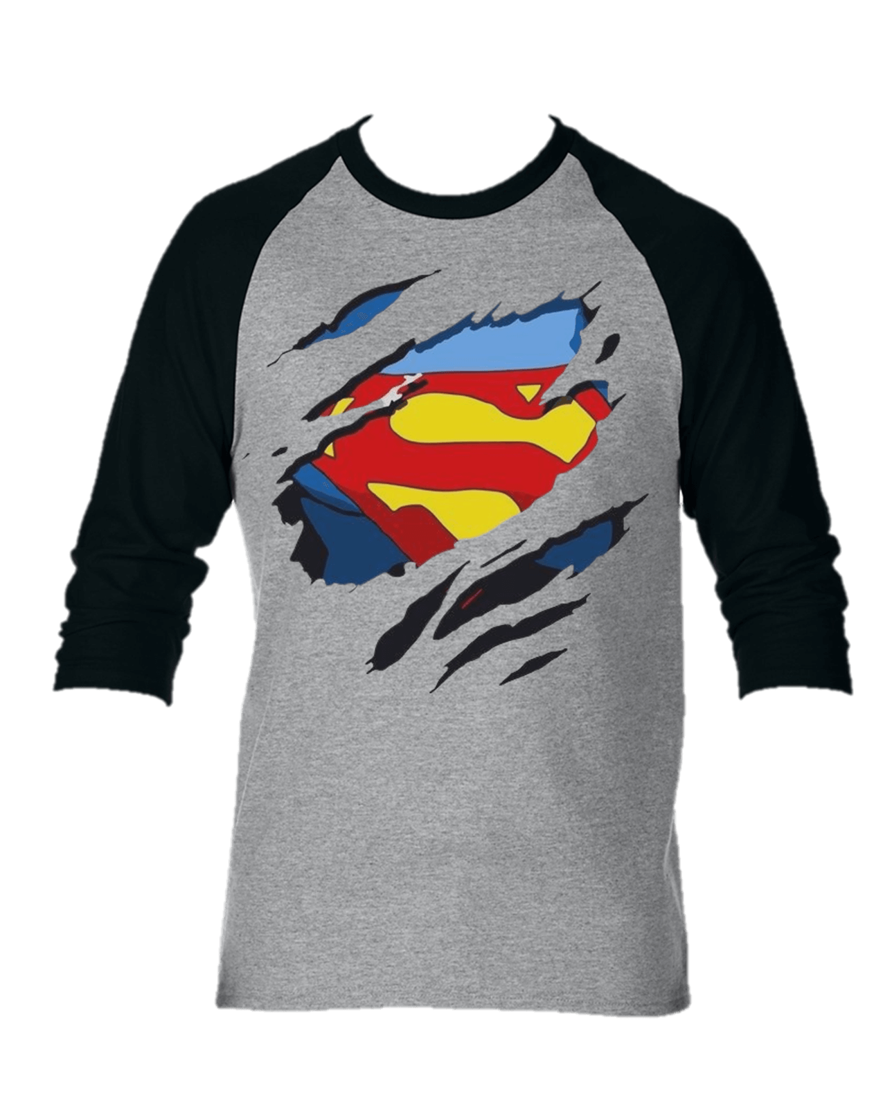 CAMISETA SUPERMAN CAMIBUSO MANGA LARGA