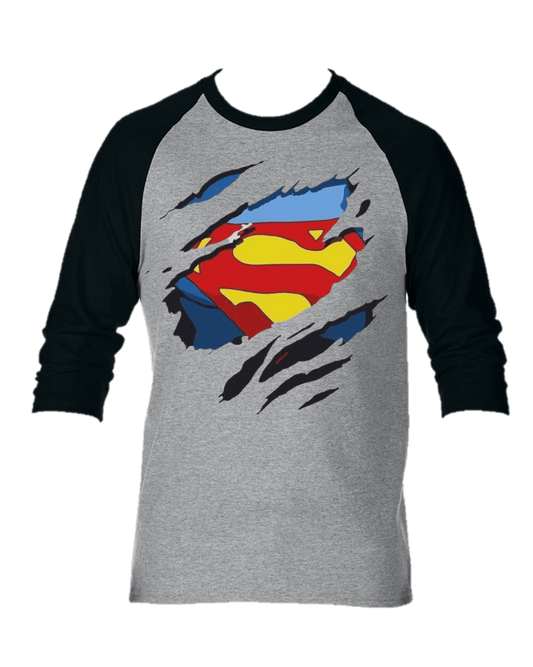 CAMISETA SUPERMAN CAMIBUSO MANGA LARGA