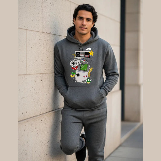 SUDADERA GAMERS CONTROLES CONJUNTO DEPORTIVO