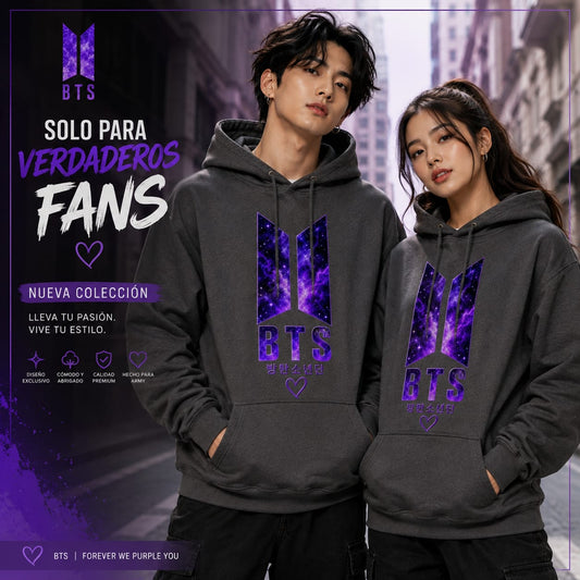 BUZO BTS CAPOTA HOODIE UNISEX
