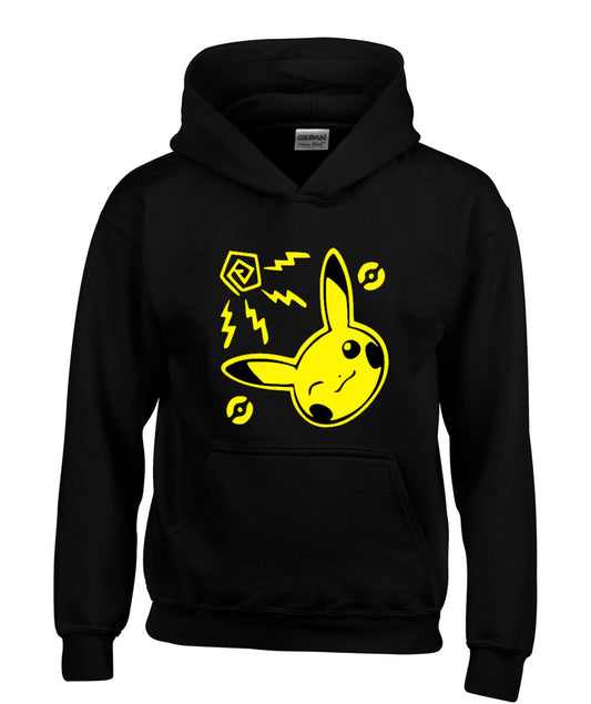 BUZO POKEMON PIKACHU LOGO SACO CAPOTA